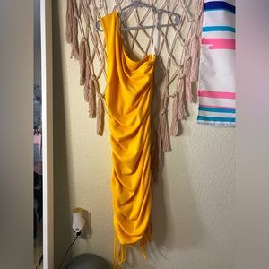 yellow spring/summer dress